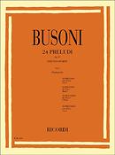 Busoni: 24 Preludi Op.37 - Vol.I