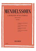 Mendelssohn: 48 Romanze Senza Parole: 6 Romanze