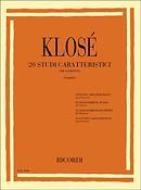 Hyacinthe Eleonore Klose: 20 Studi Caratteristici