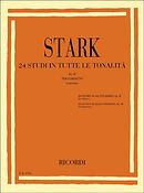 Stark: 24 Studi In Tutte Le Tonalita' Op. 49