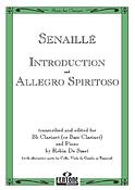 Introduction and Allegro Spiritoso(transcr. and ed. fuer Bb Clarinet (or Bass Clarinet)