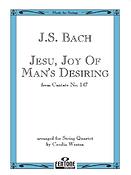 Bach: Jesu, Joy of Man's Desiring (BWV 147) Strijkkwartet