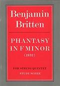 Benjamin Britten: Phantasy (Score)