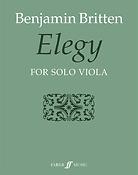 Benjamin Britten: Elegy fuer Solo Viola