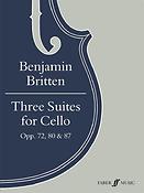 Benjamin Britten: 3 Suites O72 80 87