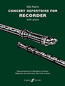 Concert Repertoire for Recorder