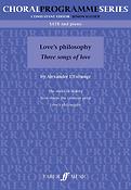 The Songs of Love: Love's Philosophy (SATB)