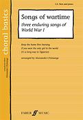 Songs of wartime (SATB)