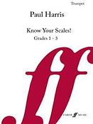 Know Your Scales. Trumpet Gd 1-3