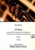Bartok: 23 Duos (Kontrabas)