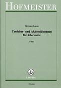 Tonleiter- und Akkord³bungen fuer Klarinette(Teil 1)