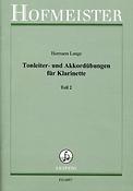 Tonleiter- und Akkord³bungen fuer Klarinette(Teil 2)