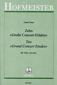 Oskar Franz: 10 grosse Konzertetuden