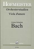 Bach-Studien für Viola d'amore