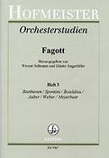 Orchesterstudien fuer Fagott Heft 3