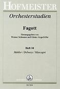 Orchesterstudien fuer Fagott Heft 10