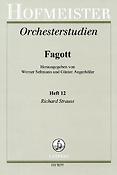 Orchesterstudien fuer Fagott Heft 12