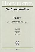 Orchesterstudien fuerFagott Heft 14