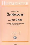 Per Guint(Concerto for Solo Percussion and Chamber Orchestra / Partitur)