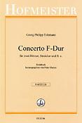 Concerto F-Dur(für zwei Hörner, Streicher und Basso Continuo)