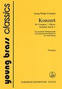 Konzert(für Trompete, 2 Oboen, Streicher, Basso Continuo)