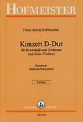 Konzert (Nr. 1) D-Dur([mit Solo-Violine] für Kontrabass und Orchester)