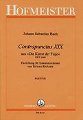 Contrapunctus XIX aus Die Kunst der Fuge BWV 1080(Einrichtung für Kammerorchester)