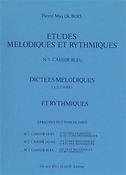 Pierre-Max Dubois: Etudes Melodiques Et Rythmiques Volume 3