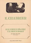 Emmanuel Chabrier: Duo De L'Ouvreuse De L'Opera Comique(Et L'Employe Du Bon Marche)