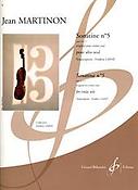 Jean Martinon: Sonatine nr  5 Opus 32 nr  1