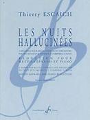 Thierry Escaich: Les Nuits Hallucinees Reduction Mezzo(Soprano Et Piano)