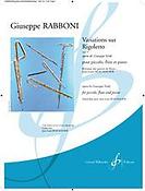 Guiseppe Rabboni: Variations Sur Rigoletto Opus 55