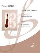 Pierre Rode: 1Er Solo Du 8E Concerto En La Mineur