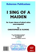 Christopher Le Fleming: I Sing Of A Maiden (SATB)