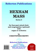 Brown, Christopher: Hexham Mass Series 3 (SATB)