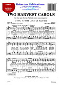 Geoffrey Hanson: Two Harvest Carols (SATB)