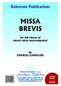 Charles Camilleri: Missa Brevis (SATB)