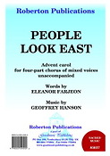 Geoffrey Hanson: People Look East (SATB)