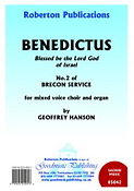 Geoffrey Hanson: Benedictus (SATB)