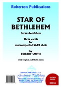 Robert Smith: Star Of Bethlehem (SATB)