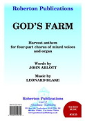 Leonard Blake: God's Farm (SATB)