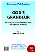 Martin Shaw: God's Grandeur (SATB)