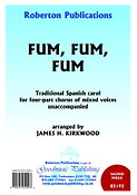 James Kirkwood: Fum, Fum, Fum (SATB)