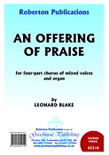 Leonard Blake: Offering Of Praise (SATB)