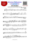 Knut Nystedt: Ave MariaMixed Choir [SATB] and Violin)