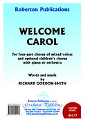 Richard Gordon-Smith: Welcome Carol (SATB)