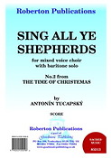 Antonin Tucapsky: Sing All Ye Shepherds (SATB)
