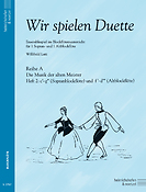 Willibald Lutz: Wir Spielen Duette Reihe A Heft 2