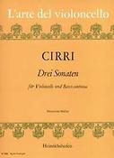 Cirri: Drei Sonaten 