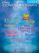 Disney Contemporary Songs fuer Low Voice
